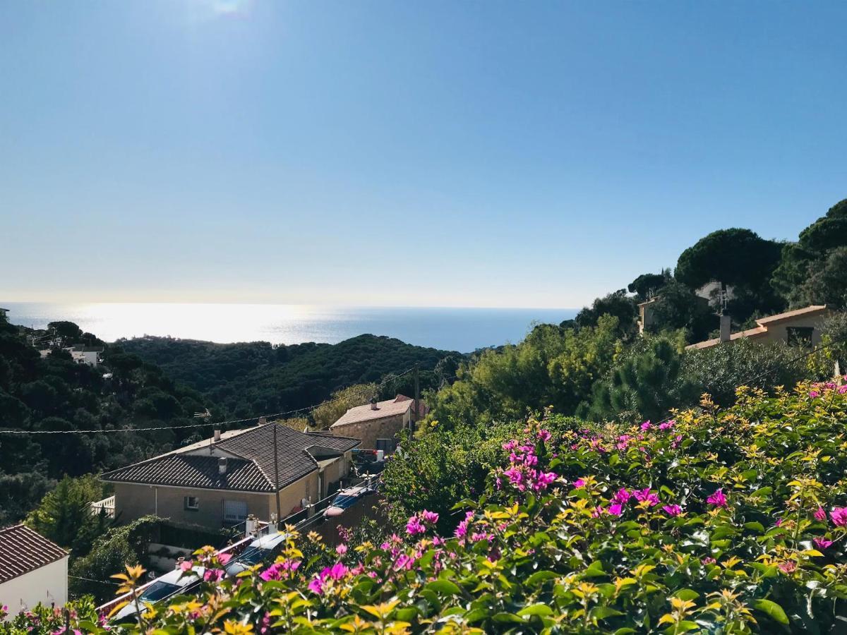 Mediterranean Villa Investingspain Sea View And Pool Lloret de Mar Exterior foto